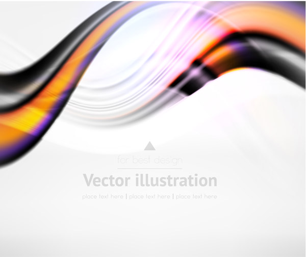 free vector Dynamic lines of the background vector 2